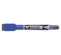 Pilot V-Board Master S 3,5 mm Pointe extra fine marqueur pour tableau blanc avec effaceur - Bleu