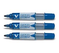 Pilot V-Boardmaster Begreen Lot de 3 marqueurs de table Bleu