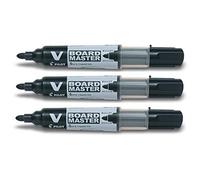 Pilot V Boardmaster Begreen Lot de 3 marqueurs de table Noir