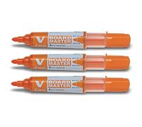 Pilot Pen Marqueurs de table V Boardmaster Begreen Lot de 3 Orange
