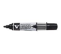 Pilot Vboard Master Lot de 10 Marqueur effaçable à sec - Pointe ogive/fine Noir