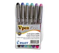 PILOT Vpen stylo plume moyenne pointe assortis