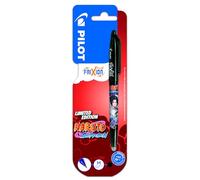 Stylo gel effaçable Pilot Frixion Ball Naruto Shippuden Pointe bille 0 7 mm Course 0 4 mm Grip Couleur Noir Noir