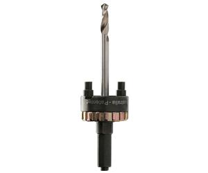 Pilote attachement hexagonal 11 mm avec système quick lock pour scie 14-210 mm + foret centreur - DIAGER - 652QLHEX