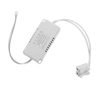 Pilote de courant LED 36 à 50 W de remplacement blanc en ABS | Entrée à large plage de tension, boîtier ignifuge, substitution directe du démarreur, pour luminaires et lampes LED