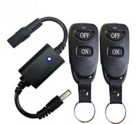 Pilote de relais RF sans fil compact avec fonction d'apprentissage DC 3,7 V | Pilote de relais basse tension DC 5 V 9 V Contrôleur de relais 433 MHz Module récepteur de relais sans fil