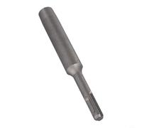 Pilote de tige de terre en acier au chrome vanadium pour systèmes Sds Plus - Compatible avec M8 M10 pour M14 M20 - Manchon pour marteau électrique et à main - Argent ()
