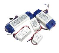 Pilote LED d'isolation 600mA, 5 pièces, 1-2x3w 3-4x3w 6-10x3w 10-18x3w 18-30x3w, ampoules d'éclairage externes étanches(1-2x3w,PCB Driver)
