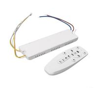 Pilote LED intelligent 2,4 G avec télécommande, intensité variable en continu, CCT réglable, pour panneaux et bandes LED, entrée 165-265 V, blanc (40-60 6 360 W)