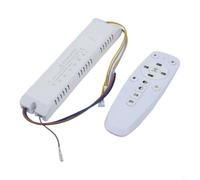 Pilote LED intelligent de 2,4 g avec gradation à distance et réglage de la couleur pour jusqu'à quatre bandes LED, finition blanche, puissance de sortie totale de 200 W (24-40) x 4 160 W