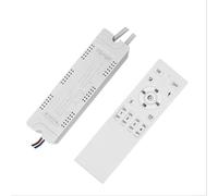 Pilote LED WiFi intelligent pour plafonniers bicolores, télécommande et | Module LED avec télécommande et adaptateur d'éclairage contrôlé par application