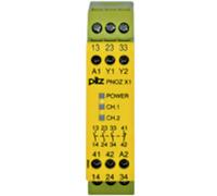 PILZ Appareil de commutation d'ARRÊT D'URGENCE 24V/AC 24V/DC Appareil de base