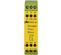 PILZ Appareil de commutation d'ARRÊT D'URGENCE 24V/AC 24V/DC Appareil de base