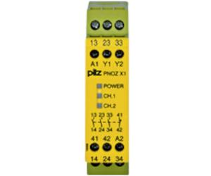 PILZ Appareil de commutation d'ARRÊT D'URGENCE 24V/AC 24V/DC Appareil de base