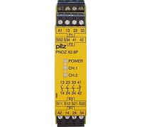 PILZ Disjoncteur de sécurité PNOZ X2.8P 24-240 VAC/DC 3n/o 1n/c 3 fermetures, 1 ouverture (l x H x P) 2
