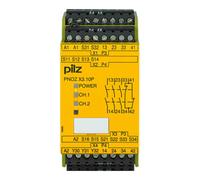 pilz Pilz Dispositif d'arrêt d'urgence 24ACDC 3n/o 1n/c 1so PNOZ X3.10P, 777314 Quantité:1