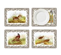 Pimpernel Collection Exclusive de Sets de Table et Dessous de Verre rectangulaires, Dos en liège laqué, Finition résistante à la Chaleur et aux Taches, Impression décorative