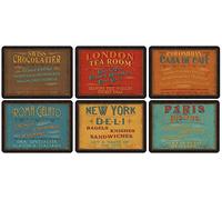 Pimpernel Lot de 6 sets de table, 30,5 x 23 cm
