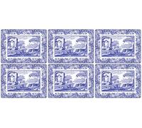 Pimpernel Lot de 6 Sets de Table Italiens Bleu/Blanc 30,5 x 23 cm