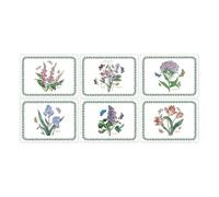 Pimpernel Portmeirion Botanic Garden 'Small Size' Sets de Table 12 x 9 (Ensemble de 6) (Blanc, 12 Pouces - 9 Pouces)