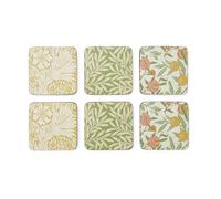 Pimpernel Sous-verres Morris & Co Simpley mixed Lot de 6 Fruit. Willow. Marigold