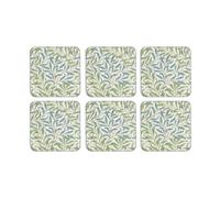 Pimpernel Sous-verres Morris & Co Willow Bough Lot de 6 Vert. bleu