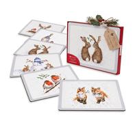 Pimpernel Wrendale Lot de 6 sets de table de Noël Code produit : X0010568976
