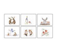 Pimpernel Wrendale Lot de 6 sets de table de Noël Code produit : X0010568976