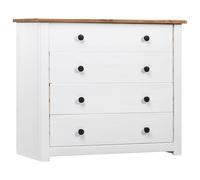 VIDAXL Armoire latérale Blanc