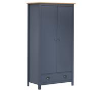 vidaXL Gris Hill 2 portes
