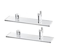 Pinafresa 2 Pièces Présentoir à Couteaux, Présentoir Fixe pour Couteaux de Bureau, Présentoir à Couteaux, Étui à Couteaux en Acrylique, Porte-Couteau pour la Décoration de (Base Trans