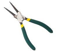 Pince à anneaux de retenue pratique de 17,8 cm avec design double fonction, outil de retrait de clip à ressort, idéal pour les réparations mécaniques, pince à double usage