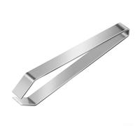 Pince à arêtes de poisson en acier inoxydable Bevel Edge - Aide de cuisine | Pointe à bord plat, ébavurage facile, acier inoxydable, pour poissons entiers