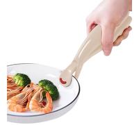 Pince à assiette - ABS, 18,9 x 4,4 x 5,6 cm, réutilisable, résistante à la chaleur, clip antidérapant et anti-brûlure, outil de manipulation de la vaisselle, lève- chaude pour cuisine, four