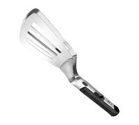 Pince à barbecue en acier inoxydable - Avec fonction anti-brûlure et poignée allongée - Spatule à œufs multifonction - Outil de barbecue pour retourner et griller - Pour poisson, , hamburger