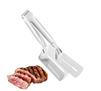Pince À Barbecue En Acier Inoxydable Pelle Anti-Adhésive À Long Manche En | Spatule De Gril Avec Pince En Acier Inoxydable Pour La Cuisson De Pizzas Crêpes Hamburger Poisson Steak Barbecue