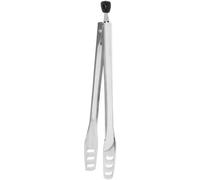 Pince à Barbecue en Acier Inoxydable, Résistante à Chaleur | Élasticité, Moulage Monobloc Forgé, Antirouille, pour Fête à Domicile et Banquet, Argenté