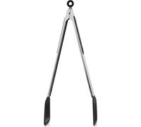 Pince à barbecue en acier pour la cuisine, pour servir et présenter les grillades, 44 cm