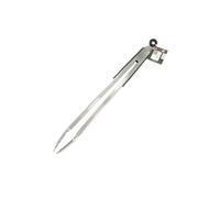 Fackelmann FM Professional Pince à servir 21355 pour barbecue, acier inoxydable, gris 45 cm