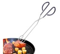 Pince à barbecue - Ustensile de cuisine antiadhésif avec fonction autobloquante - Pince de service pour aliments - Pour une utilisation en camping, dans les restaurants, les hôtels, le barbecue, le