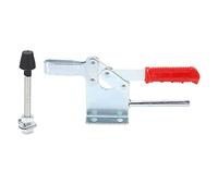 Pince à bascule de soudage horizontale HT220W, capacité de maintien de 400 kg, outil manuel à dégagement rapide pour assemblage de serrage fixe, loquet de verrouillage à clapet