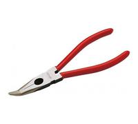 Pince à bec demi-rond coudé 45° - branches PVC - longueur 160 mm SAM OUTILLAGE