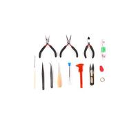 Pince à Bec Effilé Mini-Ciseaux Bijoux de Bricolage 4,5'' pour Trousse