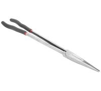 Pince à bec long, 400 mm, en acier à outils, avec manche en plastique, outil manuel professionnel