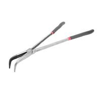 Pince à Bec Long et Courbé 400mm 16 Pouces Poignée Extra Longue pour Contrôle Précis Tête en Acier à 90 Degrés Idéal pour Électronique Bijouterie et DIY Léger Durable