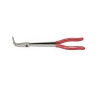 Pince à becs 90° extra longue - KS TOOLS - A bec - Rouge - Longueur totale 270 mm