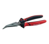 Pince à becs demi-ronds coudés branches bi-matière - 200 mm MOB