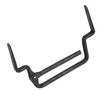 Pince à Brique Réglable 16mm en Acier, Outil Noir pour Chantier | Outil Multifonction Intégré, Saisie Rapide de Cinq Briques, Usage sur Maçonnerie, Format Robuste
