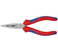 Pince à câbler Knipex tête polie, poignées bicolores - 13 02 160 SB