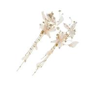 Pince à Cheveux Chinoise Ts742 en Alliage 2 Pièces | Lot de Deux, Style Chinois Féerique, Usage Quotidien et Engagements, Facile à Poser